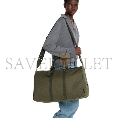 GUCCI GG CANVAS LARGE DUFFLE BAG 834793 (52*32*28cm) GUCCI GG CANVAS LARGE DUFFLE BAG 834793 (52*32*28cm)